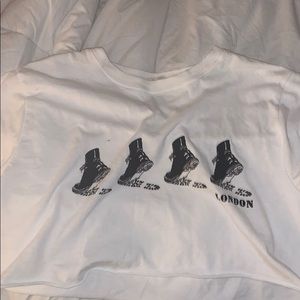 New Brandy Melville London boot top